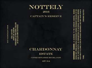 2016 Chardonnay Estate - Nottely River Valley Vineyards