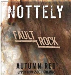 Nottely River Valley Vineyards Autumn Red 2022 Label