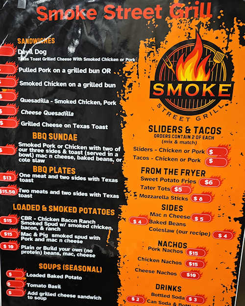 Smoke Street Grill - Blue Ridge, GA